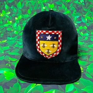 GUCCI GREEN SUEDE CAP HAT (XL)/(60) - New